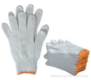 safety dotted cotton knit construction gloves 3