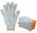 safety dotted cotton knit construction gloves 3