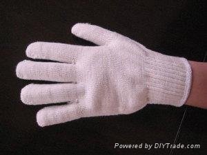 knit cotton working gloves in white colon 4