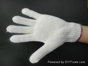 white cotton gloves hand gloves 3