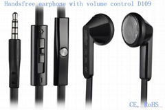 Fashion style handsfree in-ear earphone