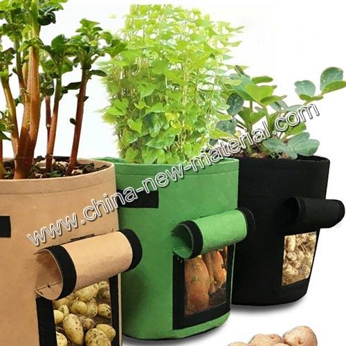 Nonwoven Fabric Garden Plant Potato Strawberry Tomato Vegetable Grow Bag 4