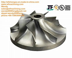 Customized Investment Casting Closed Impeller for Pump