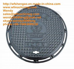 Casting Ductile Iron D400 Manhole Covers/Manhole Cover