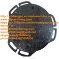 Cast Iron Manhole Covers with Frame