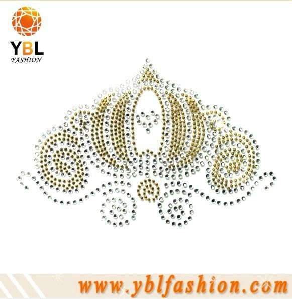 rhinestone hot fix motif