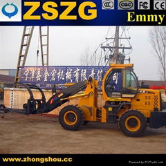 Agricultural Wheel Loader/ Wheel Loader With Grass Grapple