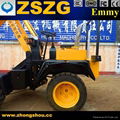 Without Noisy and Pollution Electrice FWD tractor loaders 1