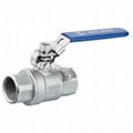 2PC high pressure ball valve 3