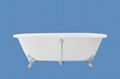 Double Roll Top Clawfoot Bath 3