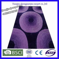 factory wholesale high quality polyester indoor carpet