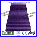 hand tufted 300D polyester shaggy carpets for home use 1