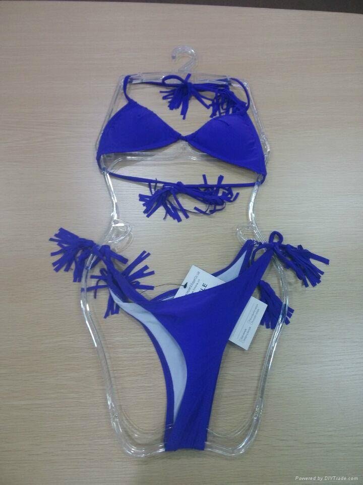 Sexy triangl swimwear bikini for lady 3