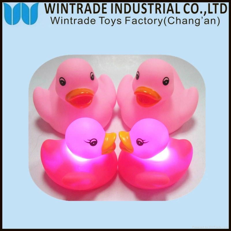 PVC bath rubber duck toy for kids 4