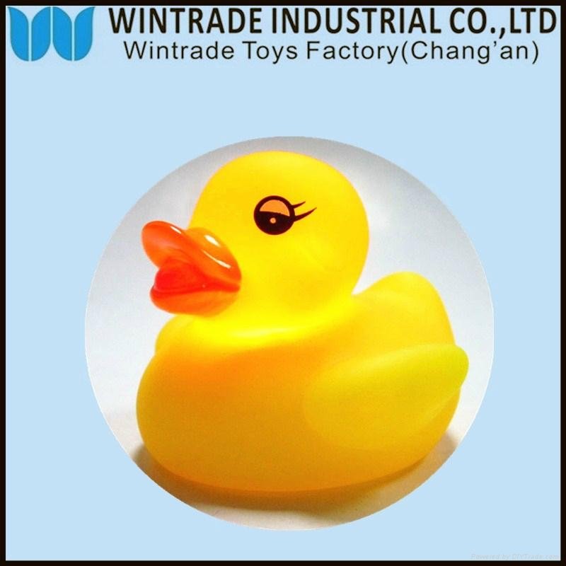 PVC bath rubber duck toy for kids 3