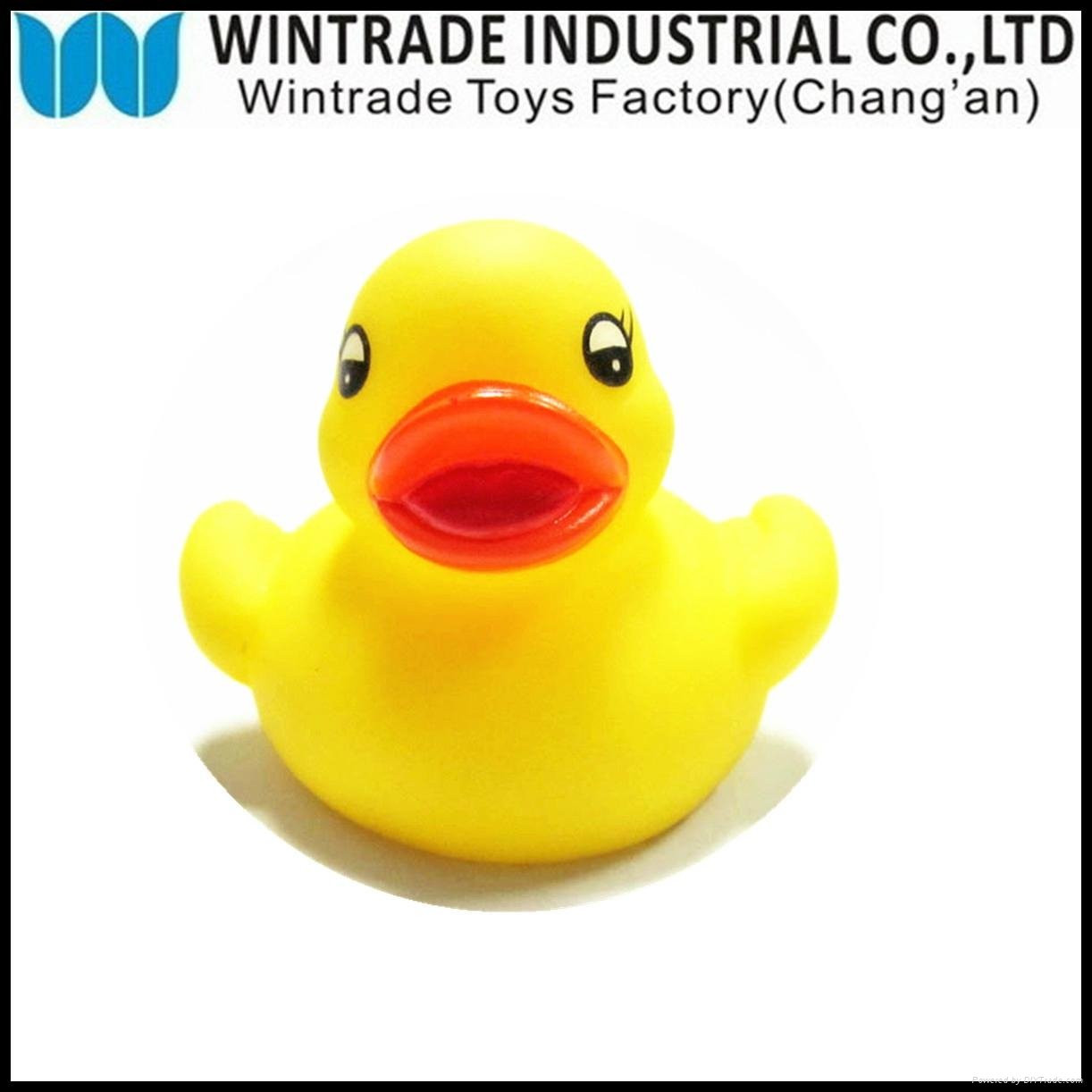 PVC bath rubber duck toy for kids 2