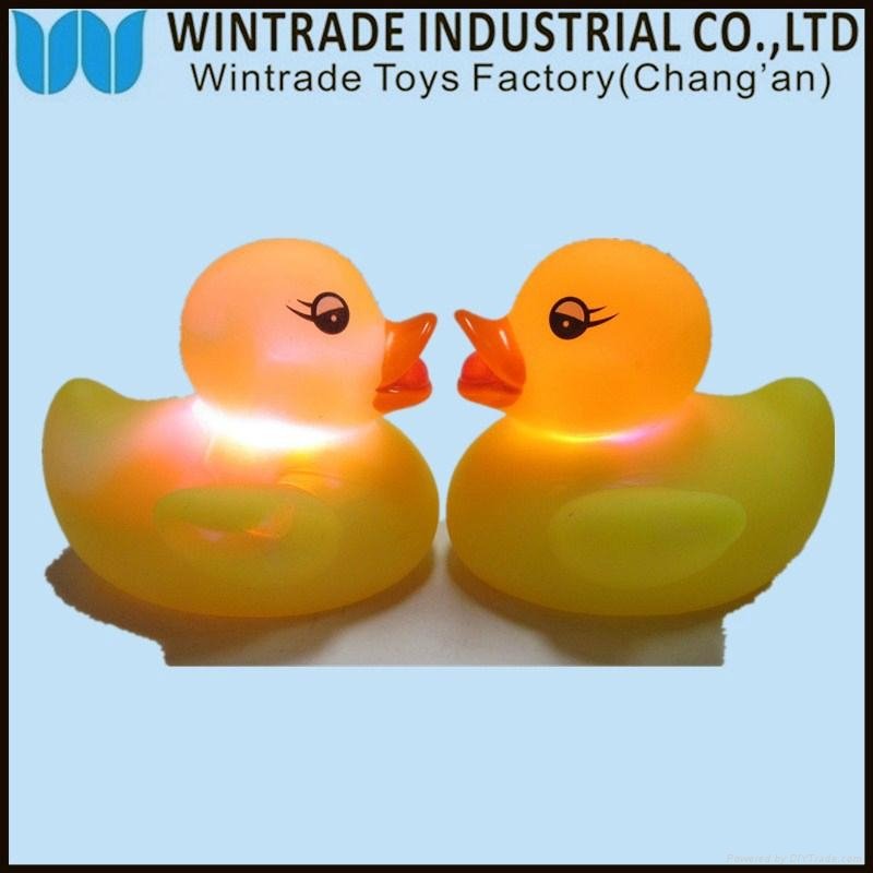 PVC bath rubber duck toy for kids