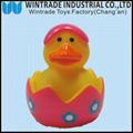 led rubber baby bath toys duck