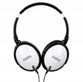 JAZZA Wired Headband Music 85% Noise Cancelling Headphone White ANC J1 4