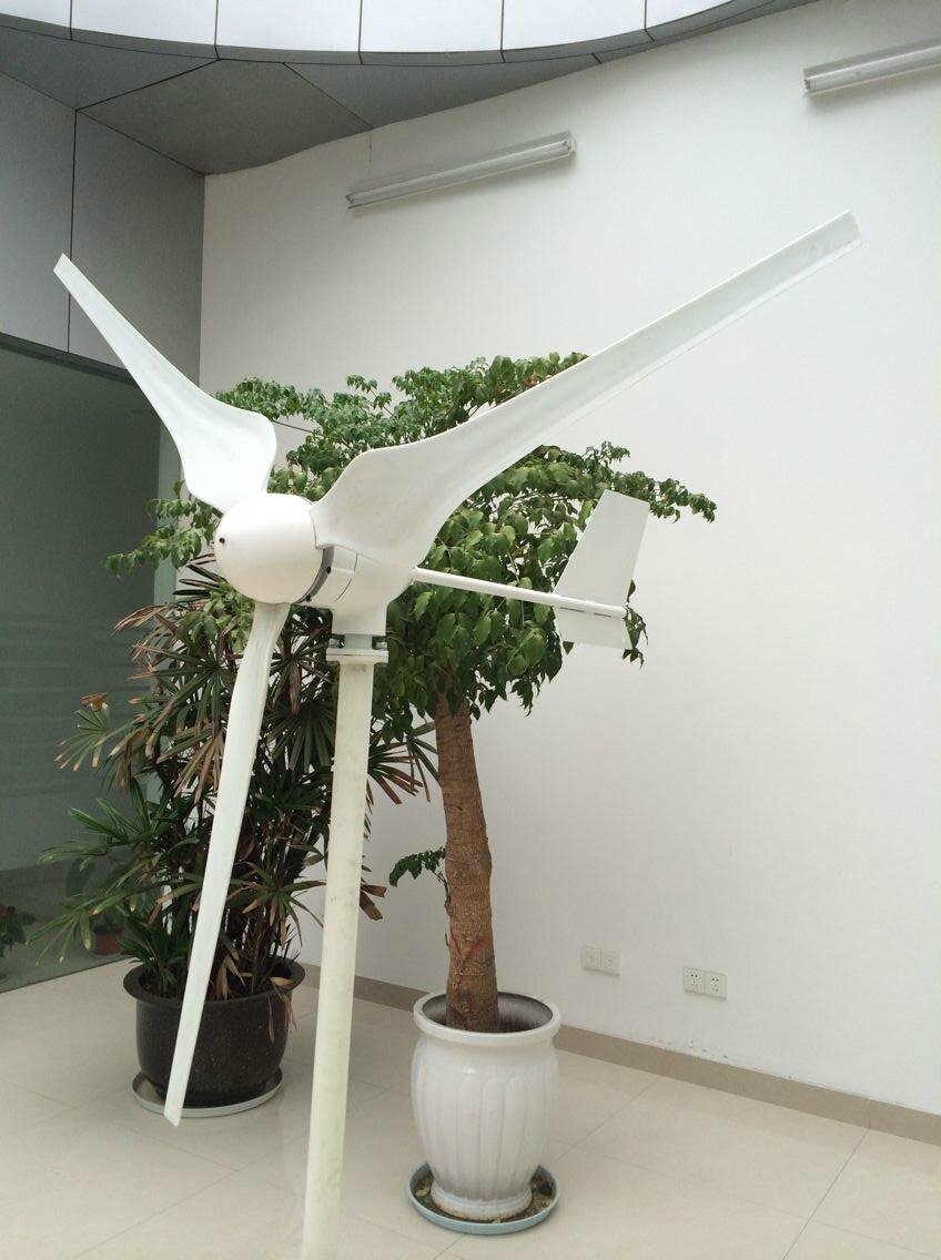 1000W 48V wind turbine+1kW Wind Grid Tie Inverter