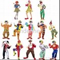 Adult Halloween costumes clowns clown wearing suits
