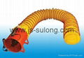 Negative air ventilation hose for underground project 1