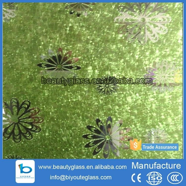 decorative colored ceiling glass 3