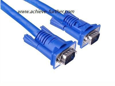 High Quality HD15 Pin Male to Male VGA Cable