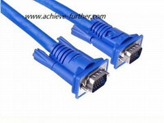 High Quality HD15 Pin Male to Male VGA Cable