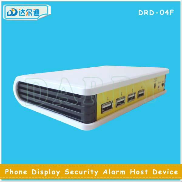 Multi Ports USB Alarm System Mobile Phone Security Display Device 2