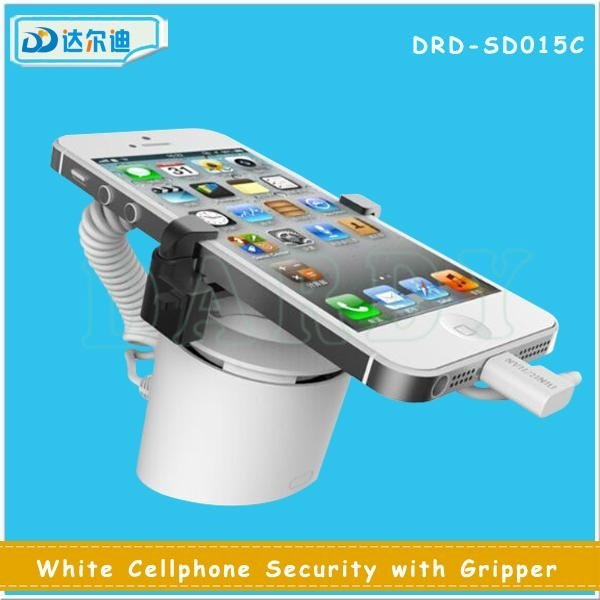Desk Exhibit Charging Cellphone Anti-Lost Alarm Security Display Stand with Clip 2