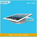 Transparent Clear White Acrylic Alarm iPad Tablet Secure Display Stand Alarm 2