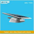 Transparent Clear White Acrylic Alarm iPad Tablet Secure Display Stand Alarm 1