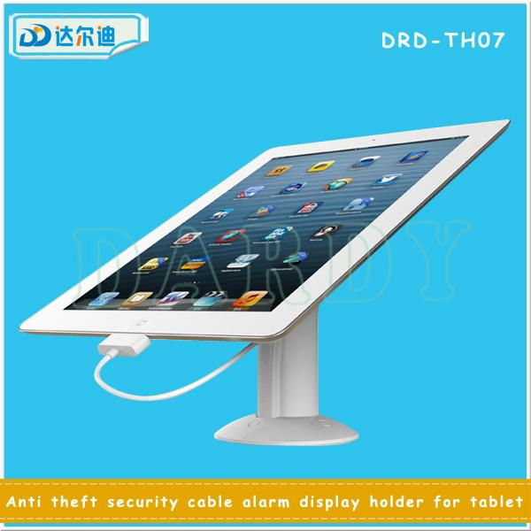 Desktop Rechargeable Alarm Tablet Security Display Stand 3