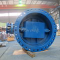 QT500-7 ductile iron bare shaft butterfly valve DN1200