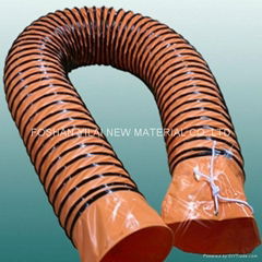 negative pressure flexible duct