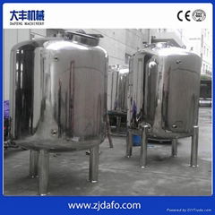 1000L-20,000L stainless steel distilled water storage tank