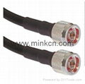 12" Flexiable Coaxial Jumper Cable with