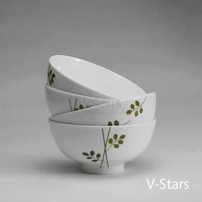 Rice Bowl with Nature Flower Design 2
