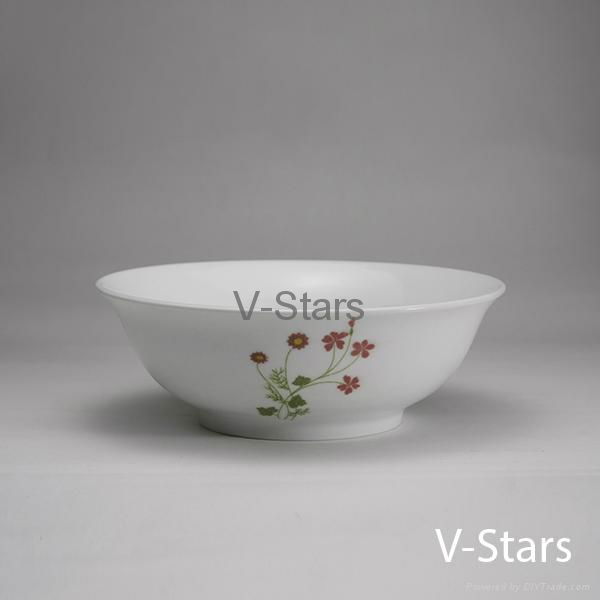 F22 Low Bowl with Natural Flower Design