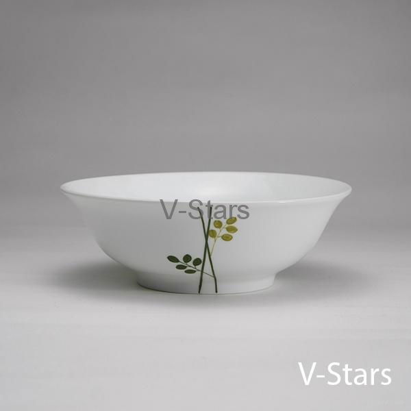 F22 Low Bowl with Natural Flower Design 2