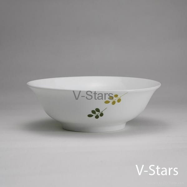 F22 Low Bowl with Natural Flower Design 3