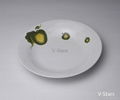 Dinnerware Set with Green Apple Design 2