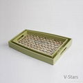 Trapezium lacquer tray 40x30xH4.5 (cm) 1