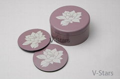 Lacquer coasters