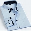 men's double collar dress shirt  5