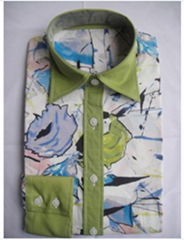 men's floral fashion shirt