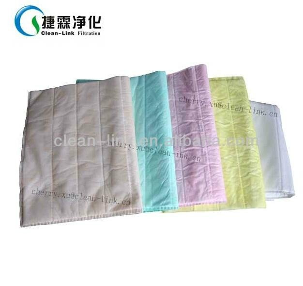 factory price synthetic fiber Pocket Filter 2