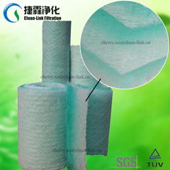 2015 clean-link Best selling 50mm-100mm Spray Booth Filter Roll Media