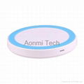 circle china supplier QI wireless charger for mobile phone with factory price 